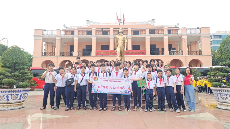 Hành trình đến địa chỉ Đỏ, bảo tàng, di tích Lịch sử - bài học Lịch sử từ thực tiễn - năm học 2025 - 2026