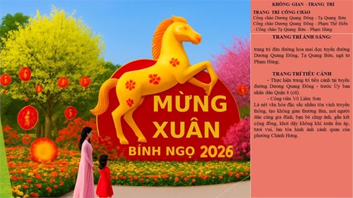 Chợ hoa tết bính ngọ - năm 2026 - phường chánh hưng