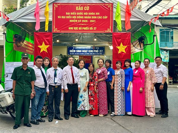 Hỗ trợ công tác bầu cử Đại biểu Quốc hội và Đại biểu Hội đồng nhân dân các cấp nhiệm kỳ 2026 - 2031