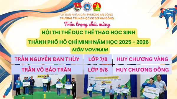 Hội thi Thể dục thể thao học sinh Thành phố Hồ Chí Minh năm học 2025 - 2026 - môn Vovinam