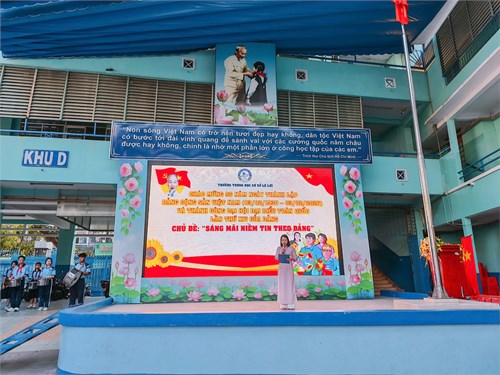 Sinh hoạt kỷ niệm 96 năm ngày thành lập Đảng Cộng sản Việt Nam (03/02/1930 - 03/02/2026) và thành công của Đại hội đại biểu toàn quốc lần thứ XIV của Đảng với chủ đề  Sáng mãi niềm tin theo Đảng 