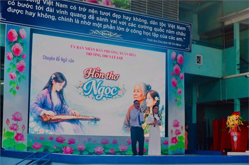 Chuyên đề  HỒN THƠ NGỌC  bộ môn Ngữ Văn - Tổ Khoa học xã hội