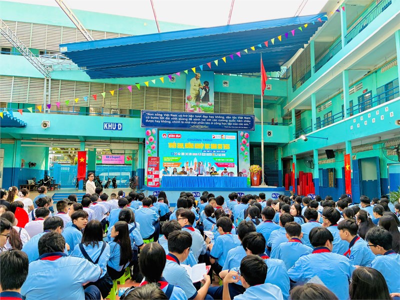 Chương trình hướng nghiệp tuyển sinh học sinh sau THCS