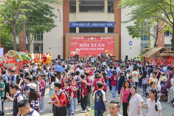 Chương trình Hội xuân Bính Ngọ 2026 của trường THCS Lê Văn Tám
