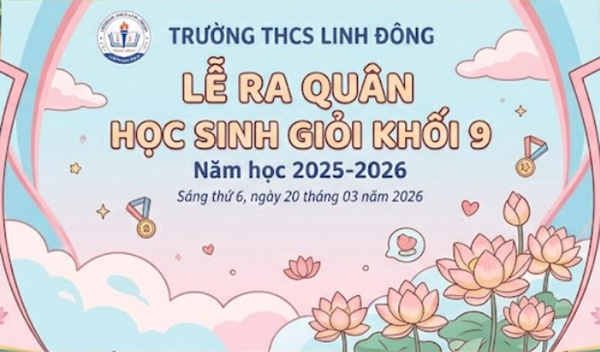 Lễ ra quân học sinh giỏi khối 9 năm học 2025-2026