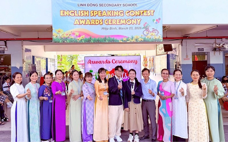 [TỔ ANH] Lễ trao giải cuộc thi “HÙNG BIỆN TIẾNG ANH” CẤP TRƯỜNG NĂM HỌC 2025 - 2026