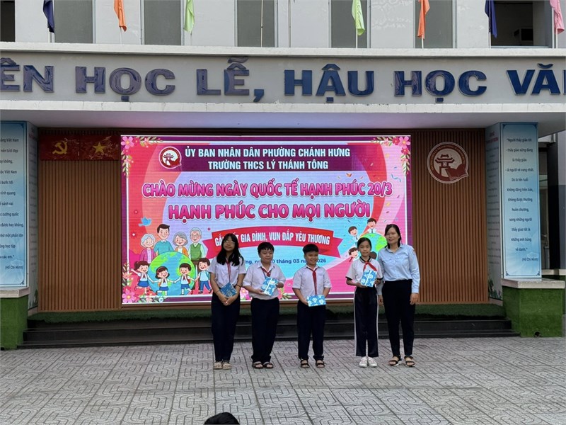 Chào mừng ngày Quốc tế hạnh phúc 20/3