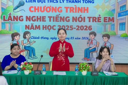 Chương trình lắng nghe tiếng nói trẻ em năm học 2025 - 2026