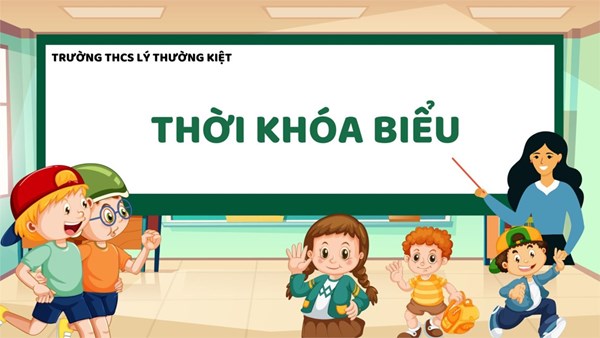 Thời khóa biểu số 5 (Thực hiện từ ngày 02 tháng 03 năm 2026)