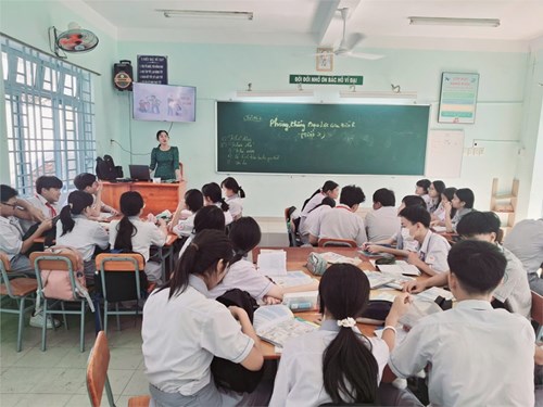 Tiết thao giảng bộ môn giáo dục công dân