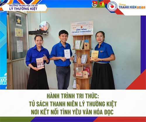 Hành trình tri  thức: Tủ sách Thanh niên Lý Thường Kiệt - Nơi kết nối tình yêu văn hóa đọc