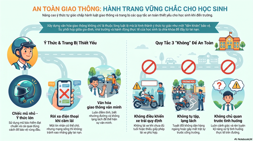 An Toàn Giao Thông – Hành Trang Vững Chắc Cho Mỗi Học Sinh Đến Trường