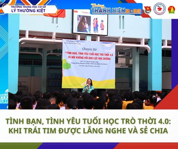 Tình ban, tình yêu tuổi học trò thời 4.0: Khi trái tim được lắng nghe và sẻ chia.