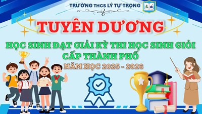 Tuyên dương học sinh đạt giải Kỳ thi Học sinh giỏi lớp 9 cấp Thành phố năm học 2025-2026