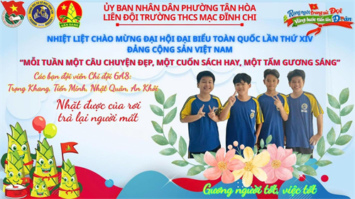 🌟 Tuyên dương đội viên tiêu biểu - Hành động nhỏ, ý nghĩa lớn 🌟