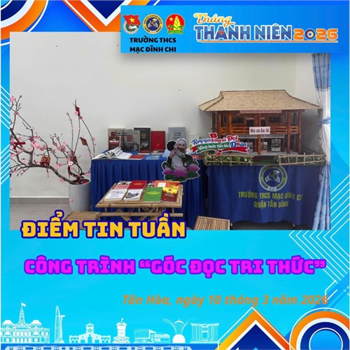 Công trình thanh niên - Măng non:  Góc đọc tri thức 