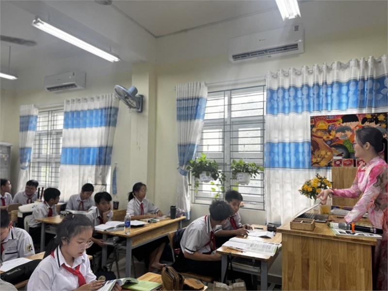 🌿 Công trình măng non khối 6:  Góc xanh yêu thương 🌿