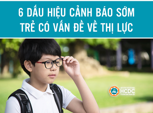 6 dấu hiệu cảnh báo sớm trẻ có vấn đề về thị lực