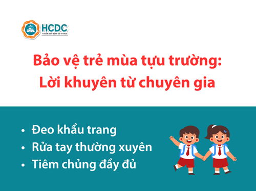 Bảo vệ trẻ mùa tựu trường: Lời khuyên từ chuyên gia