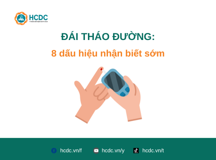 Đái tháo đường: 8 dấu hiệu nhận biết sớm