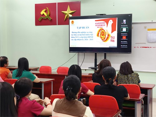 Hội nghị toàn quốc hướng dẫn nghiệp vụ công tác bầu cử đại biểu Quốc hội khoá XVI và đại biểu Hội đồng nhân dân các cấp nhiệm kỳ 2026-2031