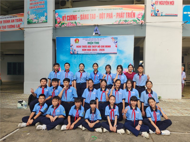 Hội thi  Nghi thức đội TNTP TPHCM  năm học 2025-2026