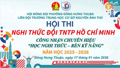 Hội thi nghi thức đội tntp hồ chí minh năm học 2025-2026