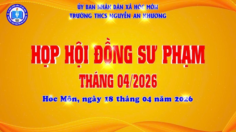 📚 Họp Hội đồng Sư phạm tháng 4/2026 📚