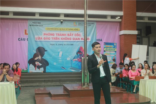 Sinh hoạt dưới cờ tuần 19 Năm học 2025 - 2026