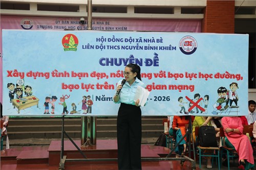Sinh hoạt dưới cờ tuần 20 Năm học 2025 - 2026