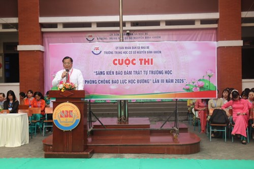 Sinh hoạt dưới cờ tuần 26 Năm học 2025 - 2026