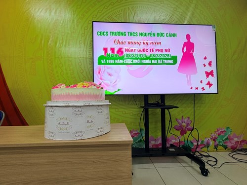 Hoạt động chúc mừng kỉ niệm ngày Quốc tế Phụ nữ 8/3/2026.