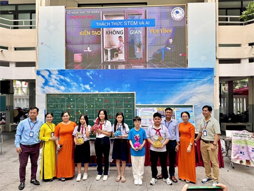 🪅Chuyên đề STEM:  Thách thức STEM và AI: Kiến tạo không gian yên tĩnh 🪅