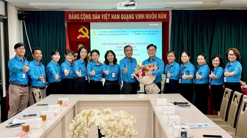 🌼 Hội nghị BCH Công đoàn trường THCS Nguyễn Du (mở rộng lần 1) 🌼