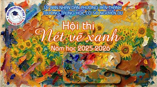 🫟🎨Hội thi  Nét vẽ xanh  cấp Trường
