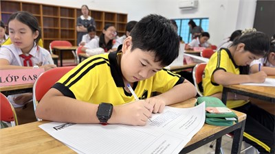 Danh sách phòng kiểm tra, đánh giá cuối kỳ 2 - Năm học 2025-2026 - Khối 6