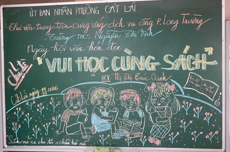 Ngày hội văn hóa đọc – chủ đề: “vui học cùng sách”
