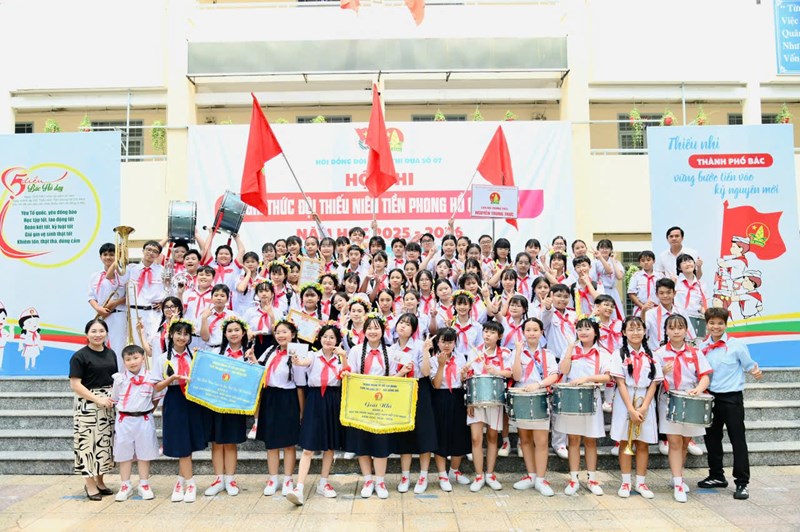 🌻hội thi nghi thức đội tntp hồ chí minh cụm thi đua số 7 năm học 2025 - 2026🌺