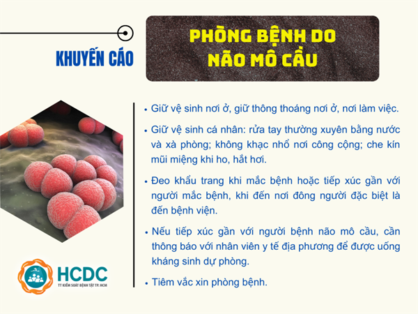 Truyền thông về bệnh Não mô cầu