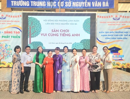 Trường THCS Nguyễn Văn Bá đã tổ chức triển khai “Giờ ra chơi không điện thoại”