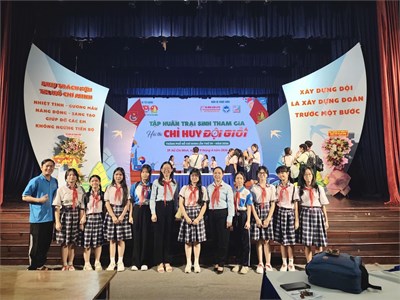 🌟🌈 🌟 liên đội thcs nguyễn văn bé tham gia tập huấn trại sinh – hội thi chỉ huy đội giỏi cấp thành phố năm 2026 🎪✨