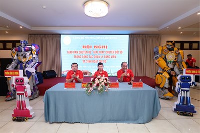 🌟 hội nghị chuyên đề “giải pháp chuyển đổi số trong công tác quản lý đảng viên và sinh hoạt chi bộ” trên địa bàn phường bình lợi trung 🌻🌻