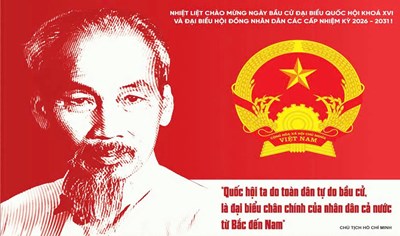 Tuyên truyền cuộc bầu cử ĐẠI HỘI ĐẠI BIỂU và đại biểu HỘI ĐỒNG NHÂN DÂN các cấp nhiệm kỳ 2026-2031