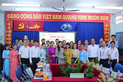 Chào mừng đoàn đánh giá ngoài sở giáo dục và đào tạo thành phố hồ chí minh khảo sát chính thức trường thcs nguyễn vĩnh nghiệp