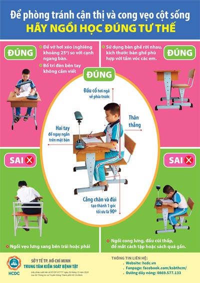 Phòng ngừa cong vẹo cột sống trong trường học