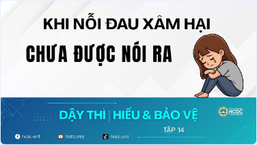 Khi nỗi đau xâm hại chưa được nói ra