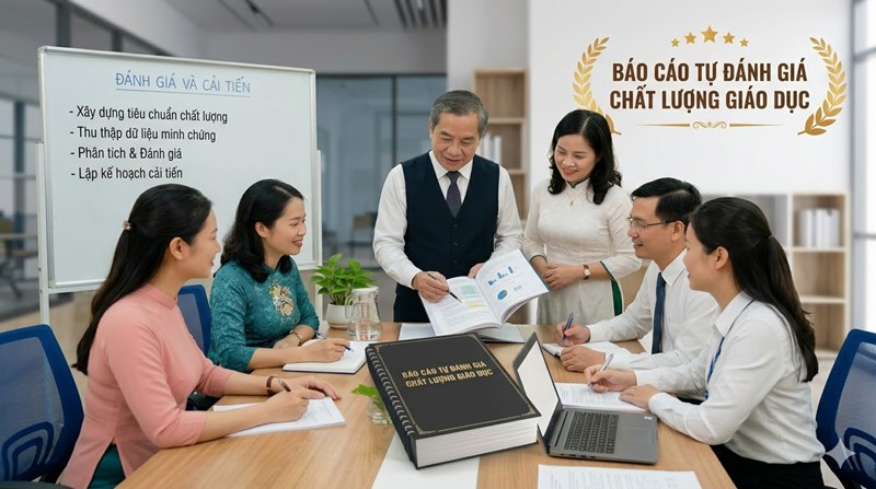 Báo cáo tự đánh giá chuẩn quốc gia trường THCS Phạm Văn Cội năm 2026