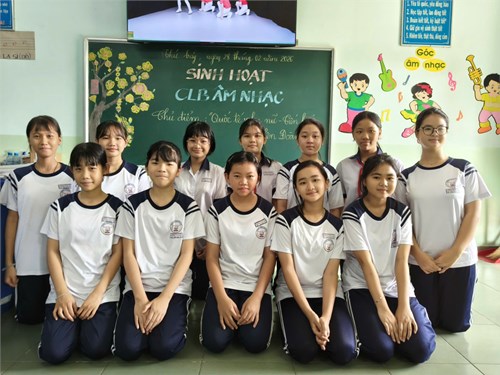 Sinh hoạt câu lạc bộ Âm nhạc năm học 2025-2026