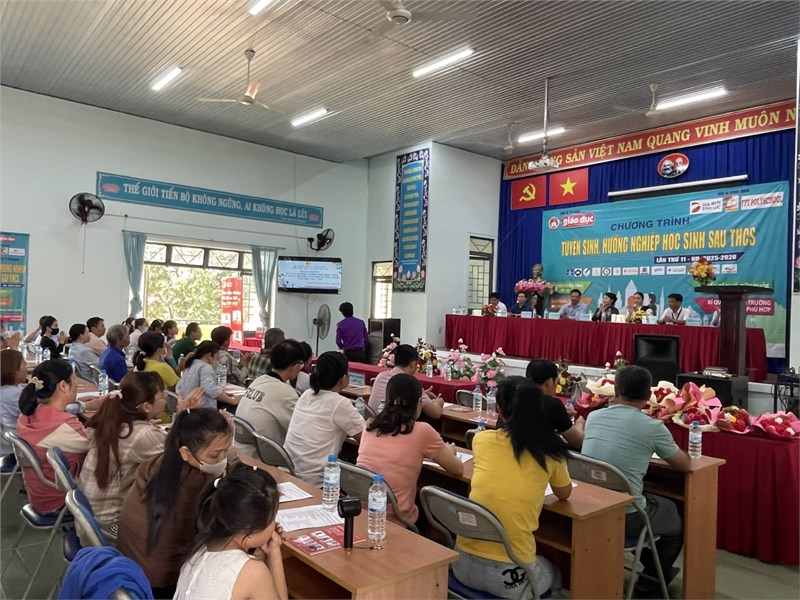 Ngày họp tư vấn tuyển sinh, hướng nghiệp sau THCS năm học 2025-2026