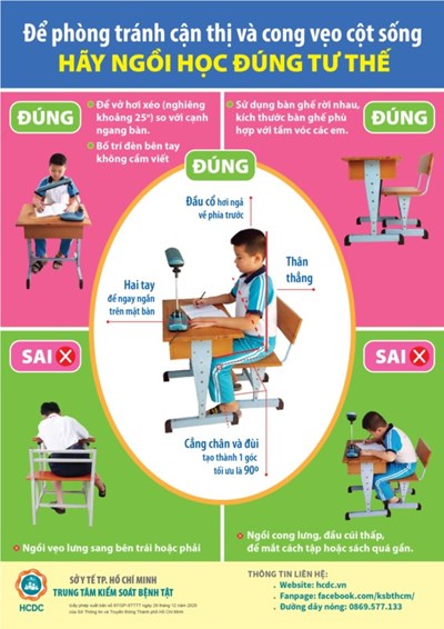 [THCS Phan Bội Châu] Phòng ngừa cong vẹo cột sống trong trường học